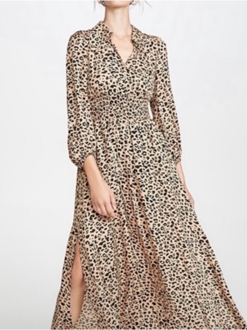 Baum und Pferdgarten Leopard Print Midi Dress